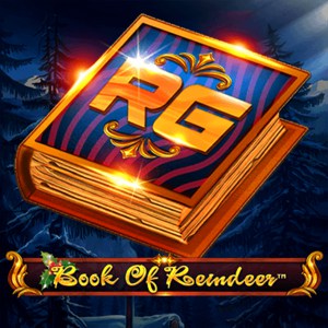 Retro Book Of Reindeer